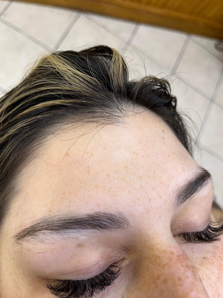 Eyebrow threading maintenance, learn about 
eyebrow growth cycle, between visits care, threading in pawtucket